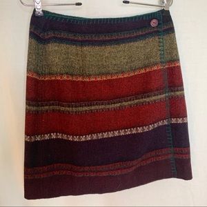 💥 Wrap wool skirt